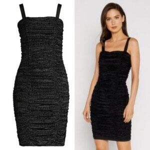 LIKELY Women's Leopard Burnout‎ Alene Dress Black Size 0 NWT